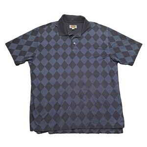 Foundry Shirt Mens Sz 2XL Quick-Dri Polo Collared Golf Short Sleeves Logo Casual